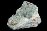Blue-Green, Cubic Fluorite Crystal Cluster - Morocco #99007-1